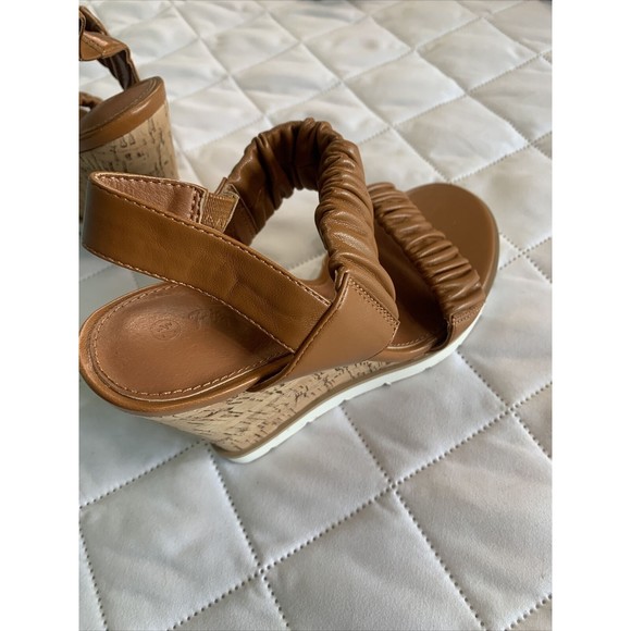 PiePieBuy 7 1/2Platform Wedge Sandals Open Toe Elastic Ankle Strap Dress Sandals - Picture 13 of 13